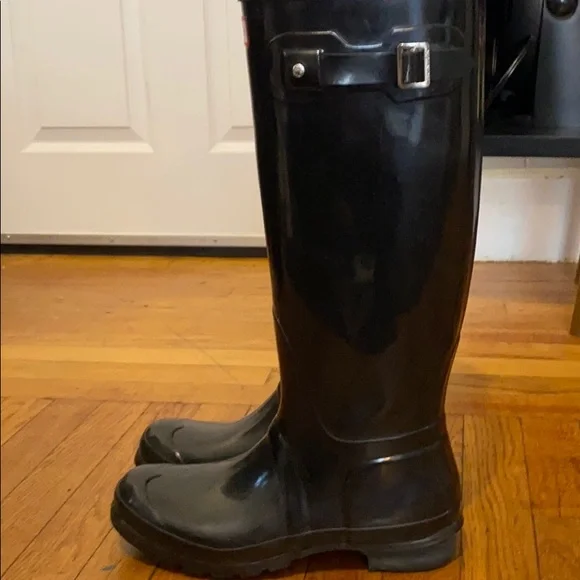 Tall black Hunter Boots - Picture 3 of 7